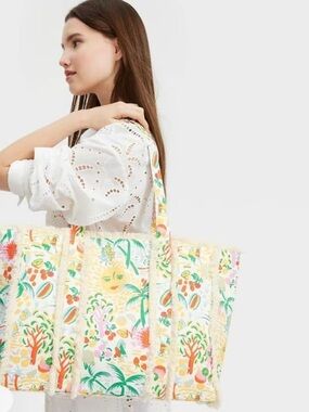 Brand New Roller Rabbit x Target Exclusive Canvas Tote